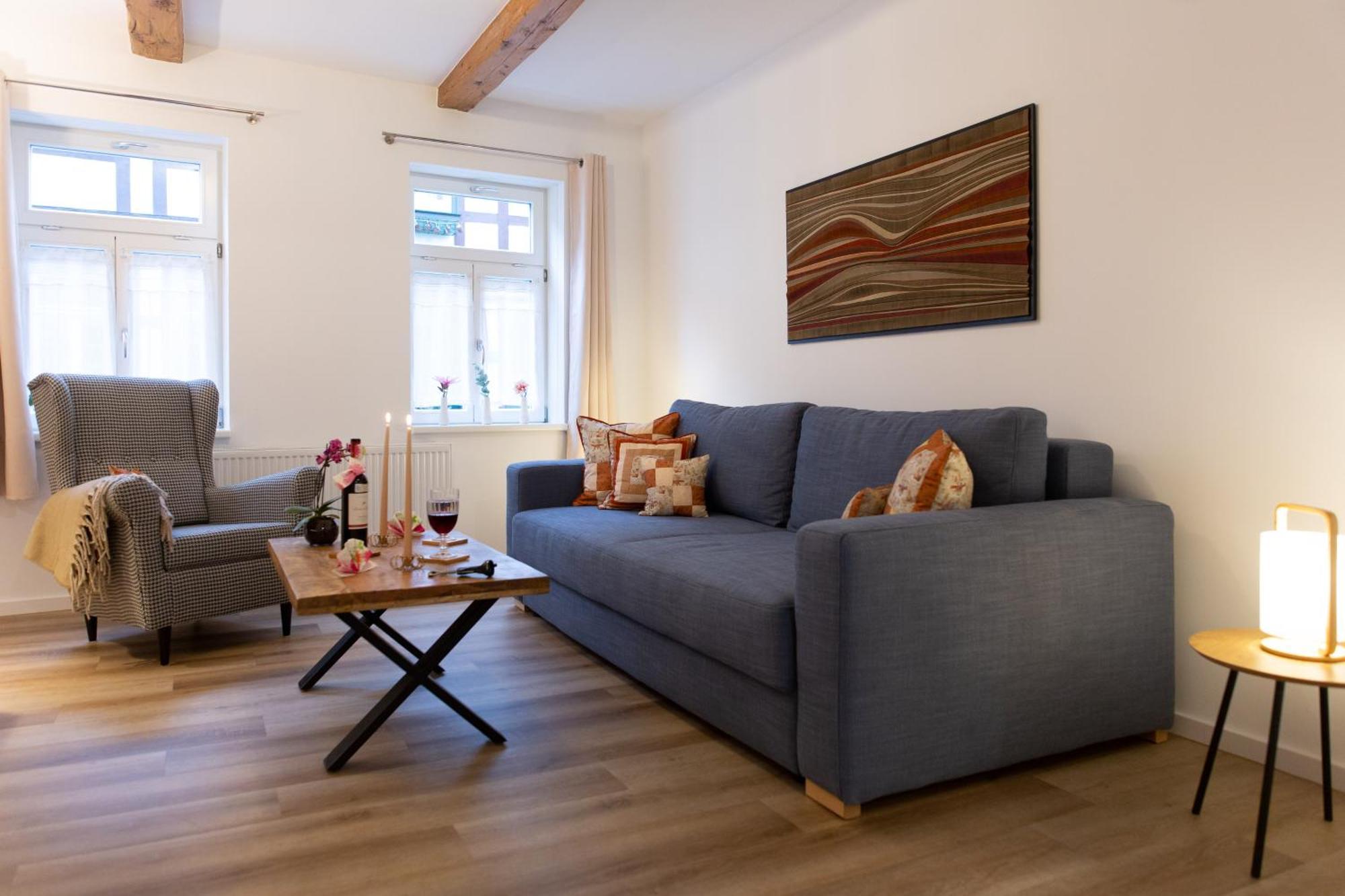 Fachwerkfeeling Im Gesamten Eg-hochwertig Neu Sanierte Im Heideviertel Perfekte Innenstadtlage Inklusive Parkplatz * Wernigerode